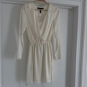 BCBG Elegant Cream Dress